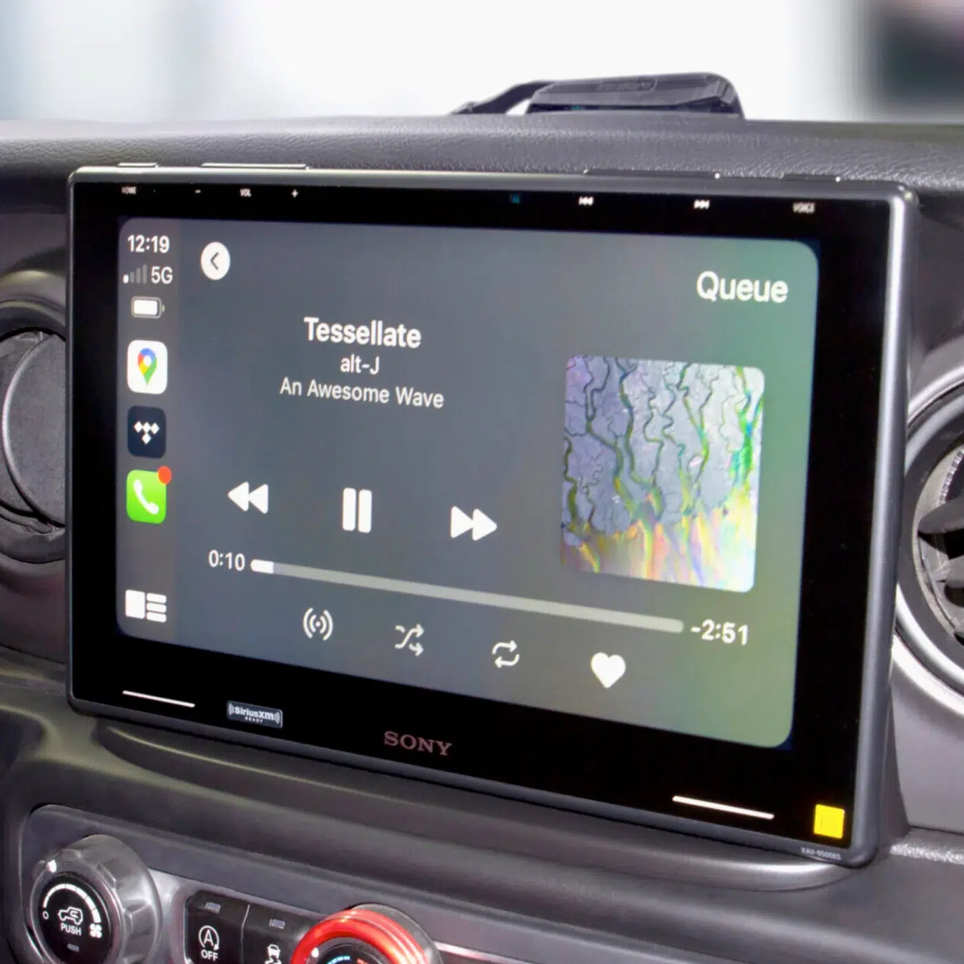 2018-wrangler-9500-1 2018–2023 Jeep Wrangler JL / Gladiator JT + Sony XAV-9500ES 10.1" Audiophile Plug-and-Play Radio Upgrade Kit – Prolific Audio - Image 1