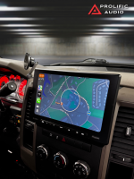 2009–2012 Ram 1500    2010-2012  Ram 2500 and 3500 + Sony XAV-AX8500 10.1" Plug-and-Play Radio Upgrade Kit – Prolific Audio - Image 2