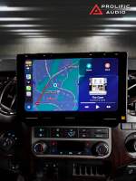 2011–2016 FORD SUPERDUTY F250, F350, F450, and F550 + Sony XAV-9500ES 10.1" Plug-and-Play Radio Upgrade Kit – Prolific Audio - Image 13