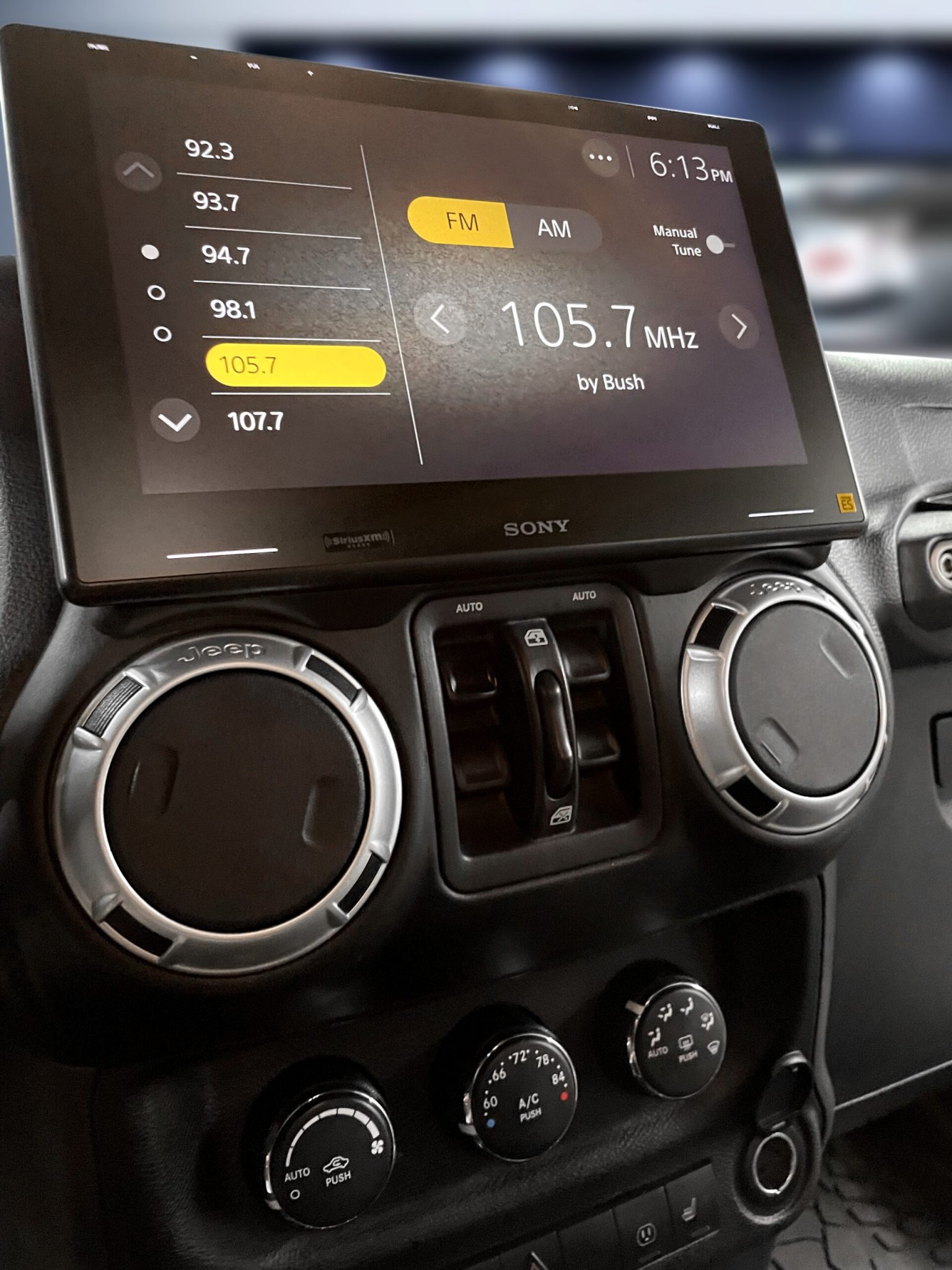 Jeep Wrangler JK (2011-2018) Prolific Audio Sony XAV9500ES or XAVAX8500 kit - Image 6