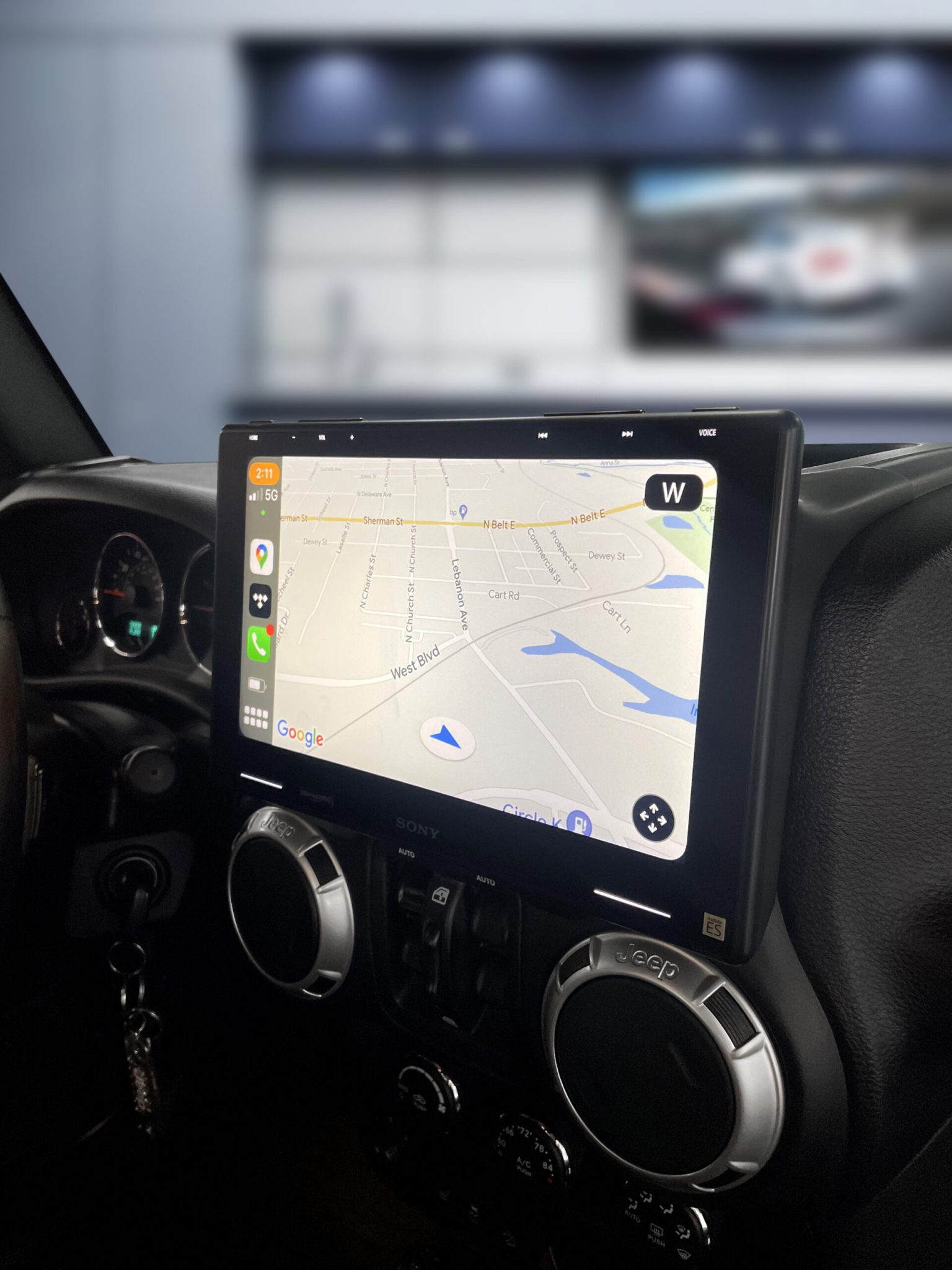 Jeep Wrangler JK (2011-2018) Prolific Audio Sony XAV9500ES or XAVAX8500 kit - Image 3