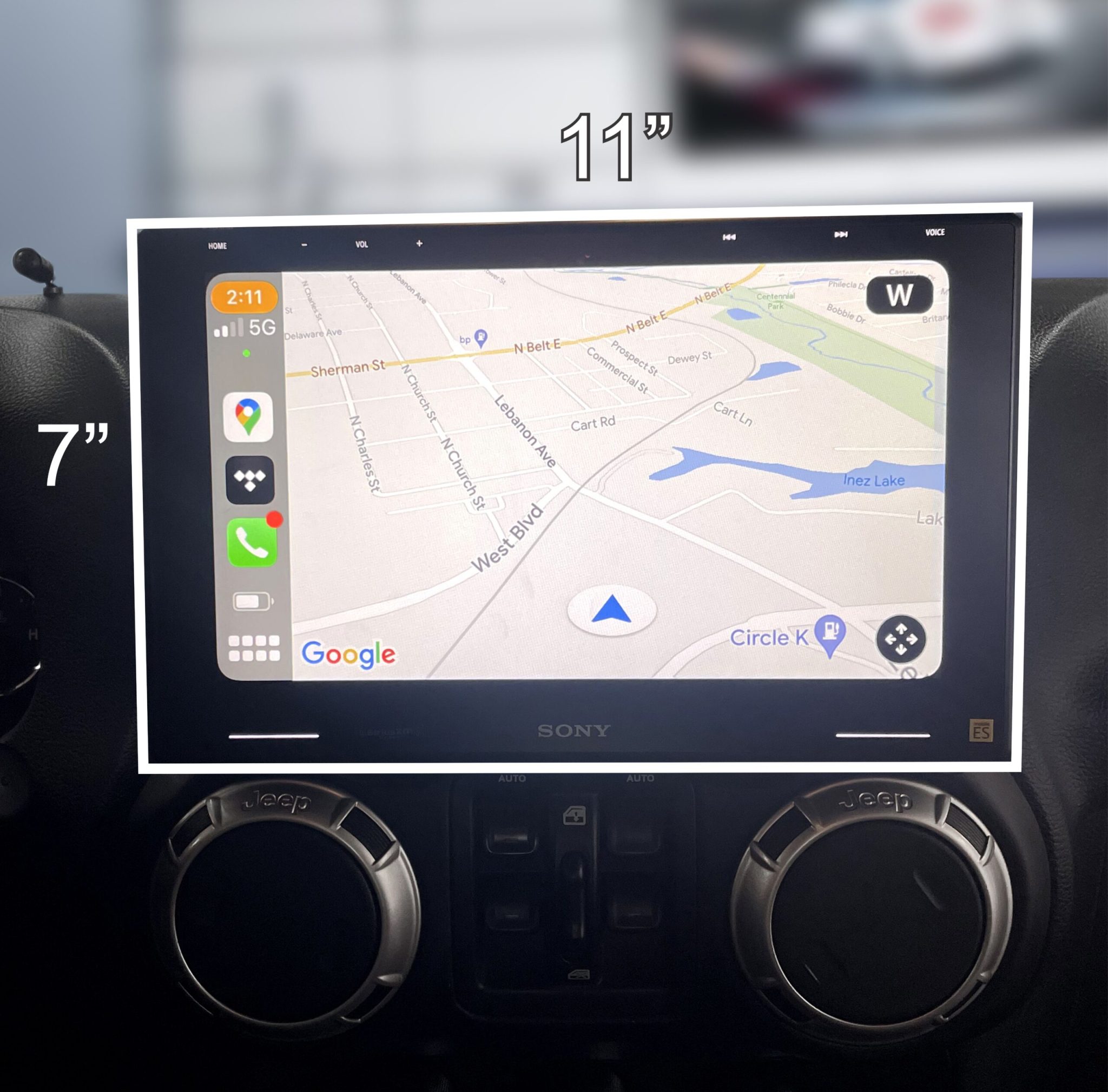 Jeep Wrangler JK (2011-2018) Prolific Audio Sony XAV9500ES or XAVAX8500 kit - Image 12